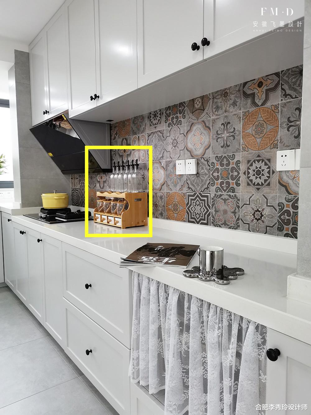 操作顺手又容易打理,12㎡6个细节设计,称为满分厨房也不过分