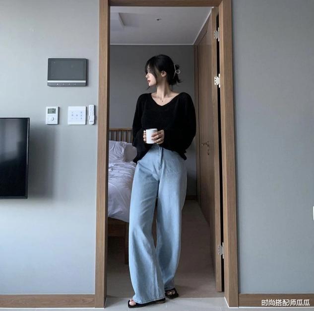 时尚搭配师瓜瓜 “拖地裤”能有多好穿?看王子文就知道了,这样穿时髦显高显腿长