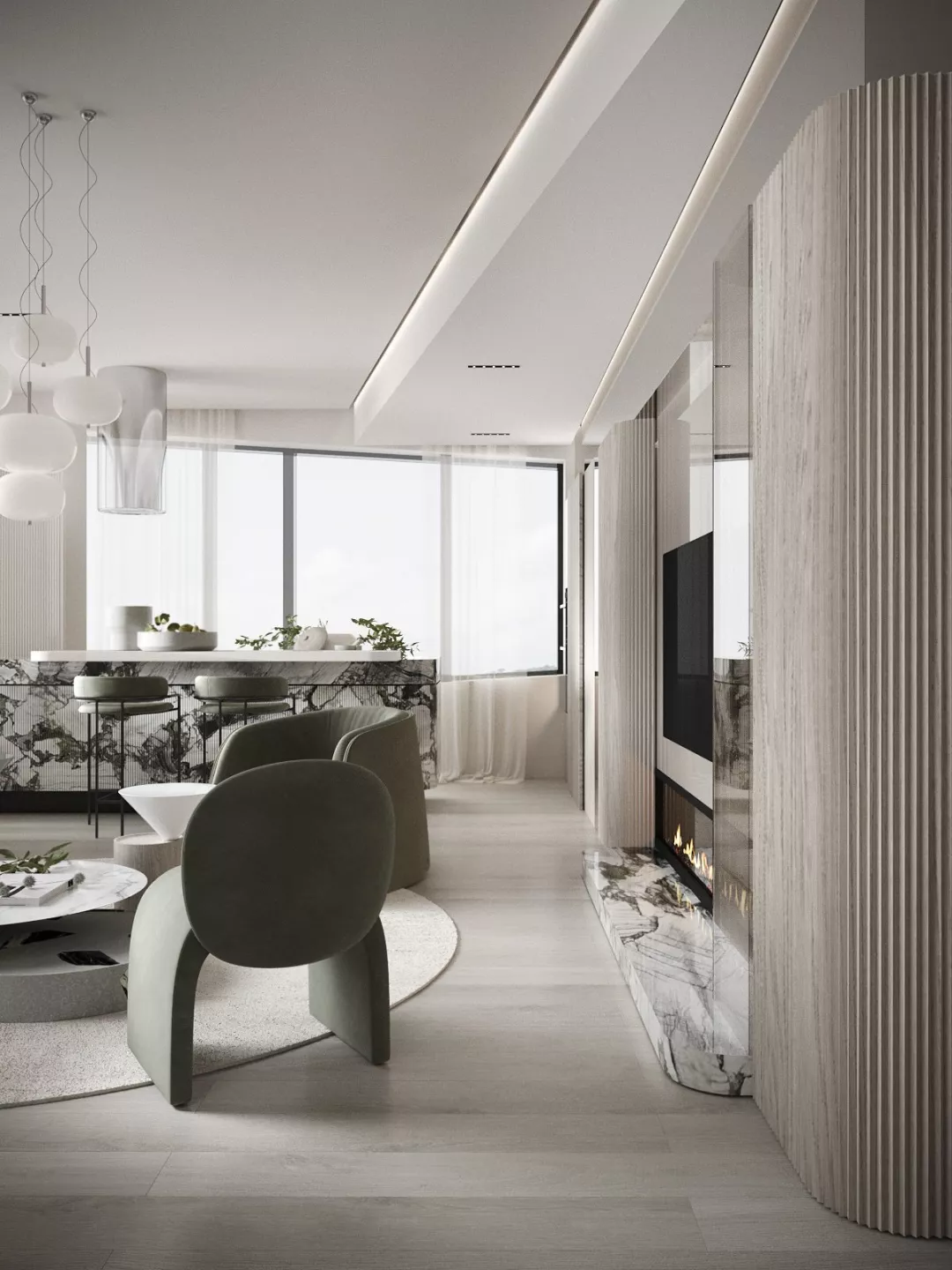 150㎡现代轻奢,有品味的生活!