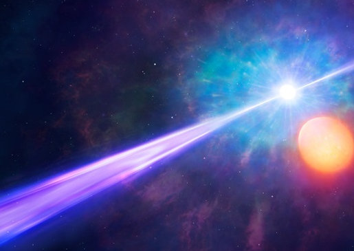 海豚 有史以来的最强伽马射线暴——这种天文学强爆炸,闪耀了整个宇宙