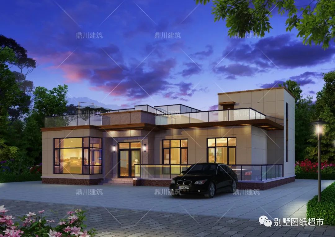 农村建房新篇章，8090后最爱现代风别墅，这三款时尚前卫