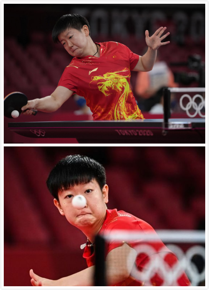 BiuVogue|孙颖莎五连胜伊藤美诚,果然乒乓球实力还得看中国,连衣服都霸气