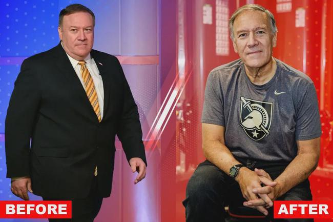 宋慧乔 判若两人！美国前国务卿蓬佩奥半年暴瘦90磅！所有人都以为他病了