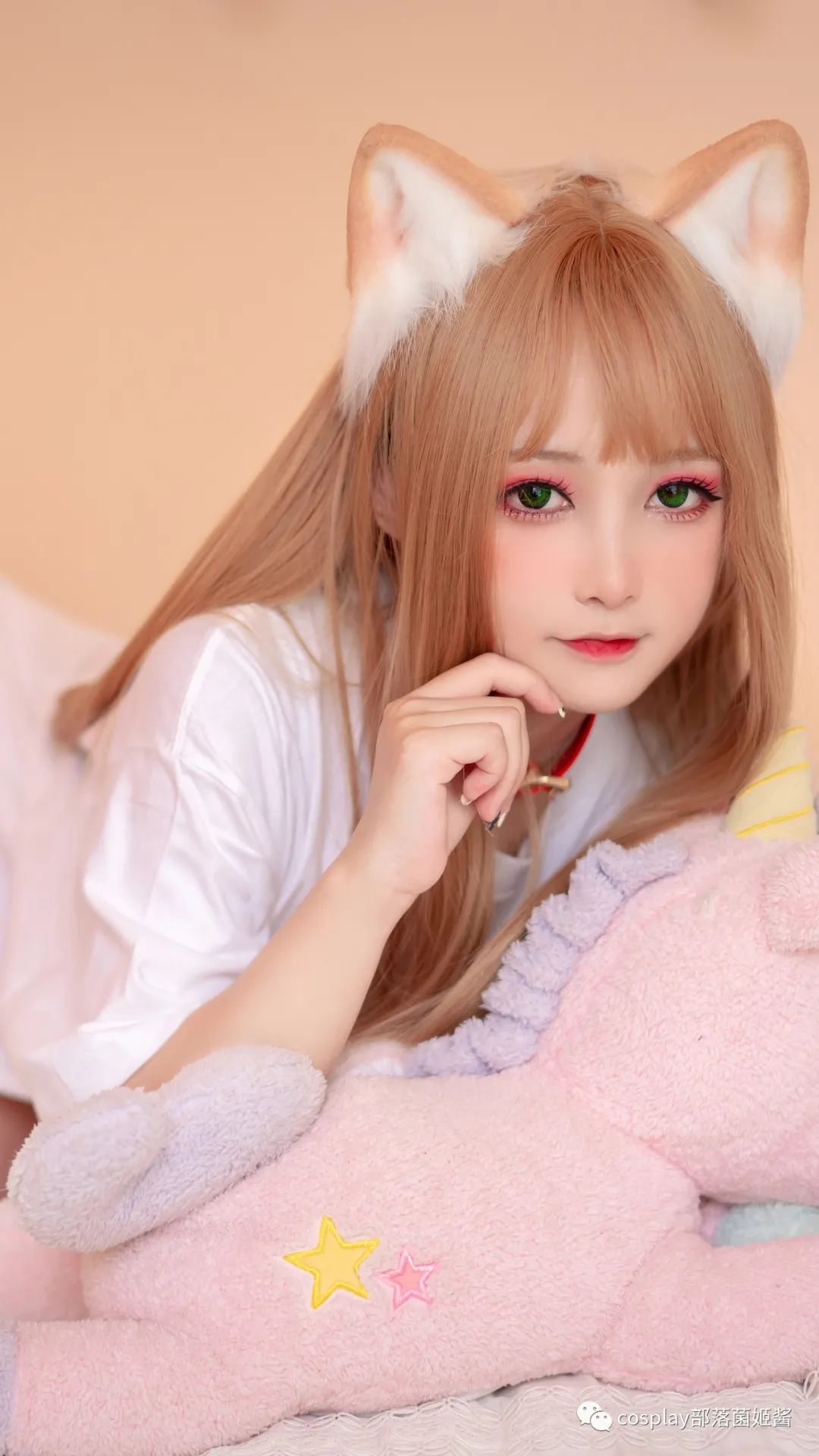 |cos：黄豆粉猫娘cos正片@甜酱寿司派