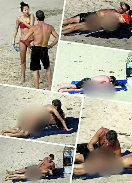 花影爱花 章子怡沙滩脱掉自己泳衣与富豪热吻,和导演深夜讨论剧本