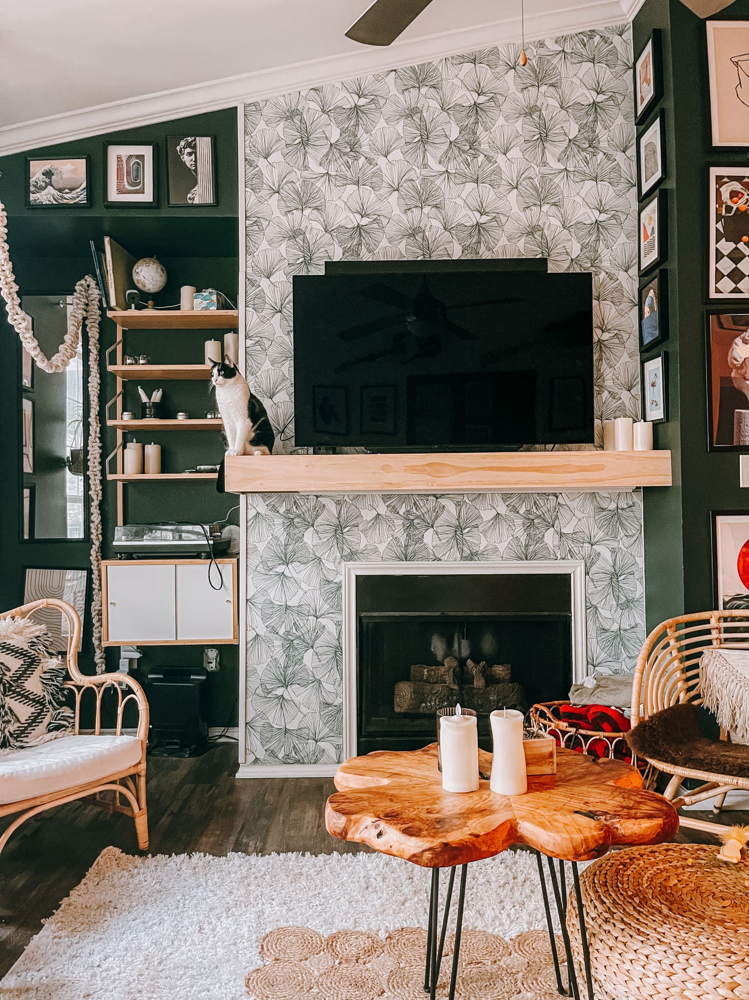 |128平艺术阁楼,明亮的空间有森林般的美感,视觉效果太美了