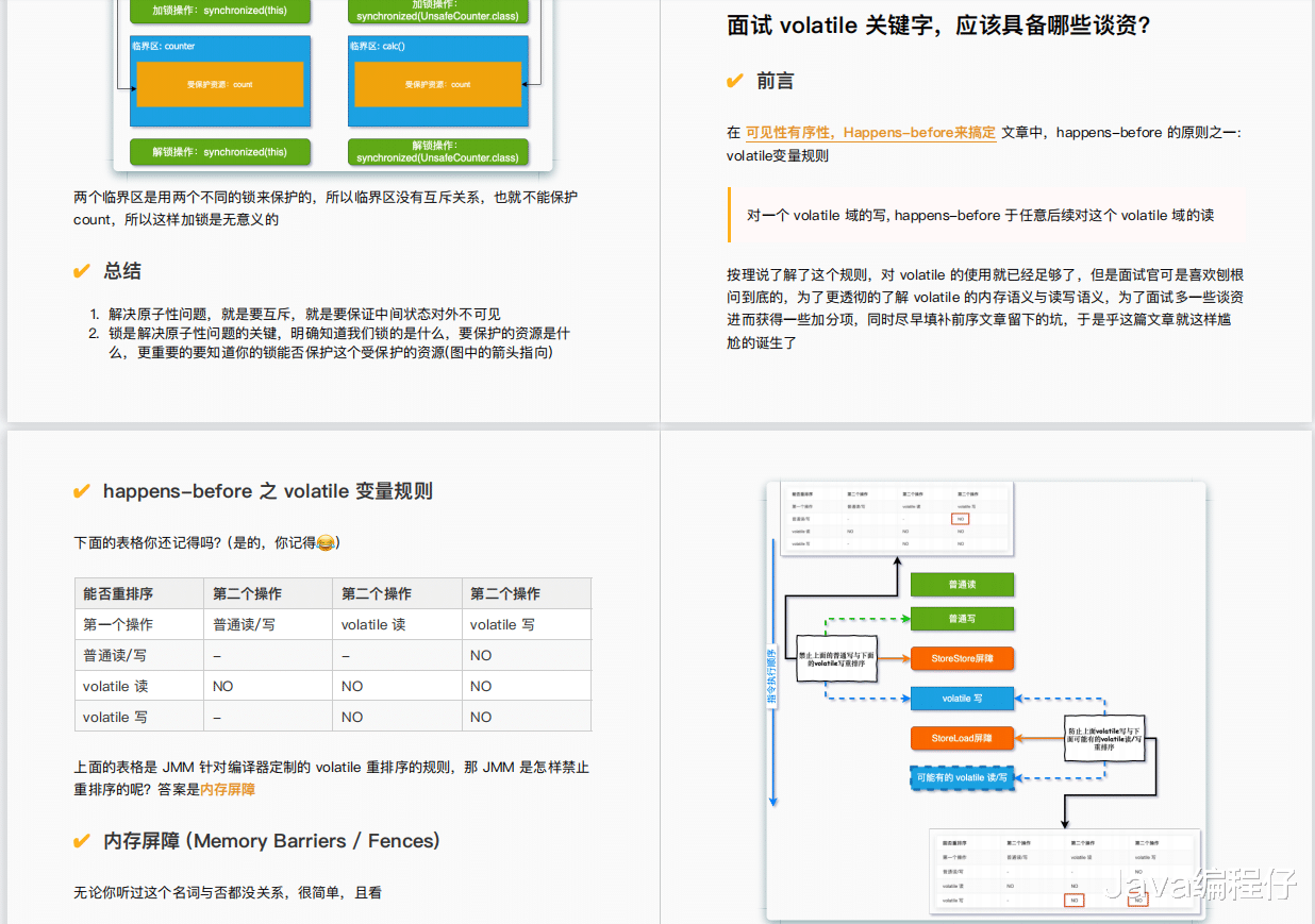 编程|Alibaba限定发布最新Java并发编程图册（华山版），免费送给大家
