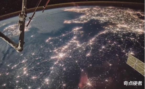 太空 人类已经暴露？神舟十二号在太空中拍到北京夜景，地球正在变样