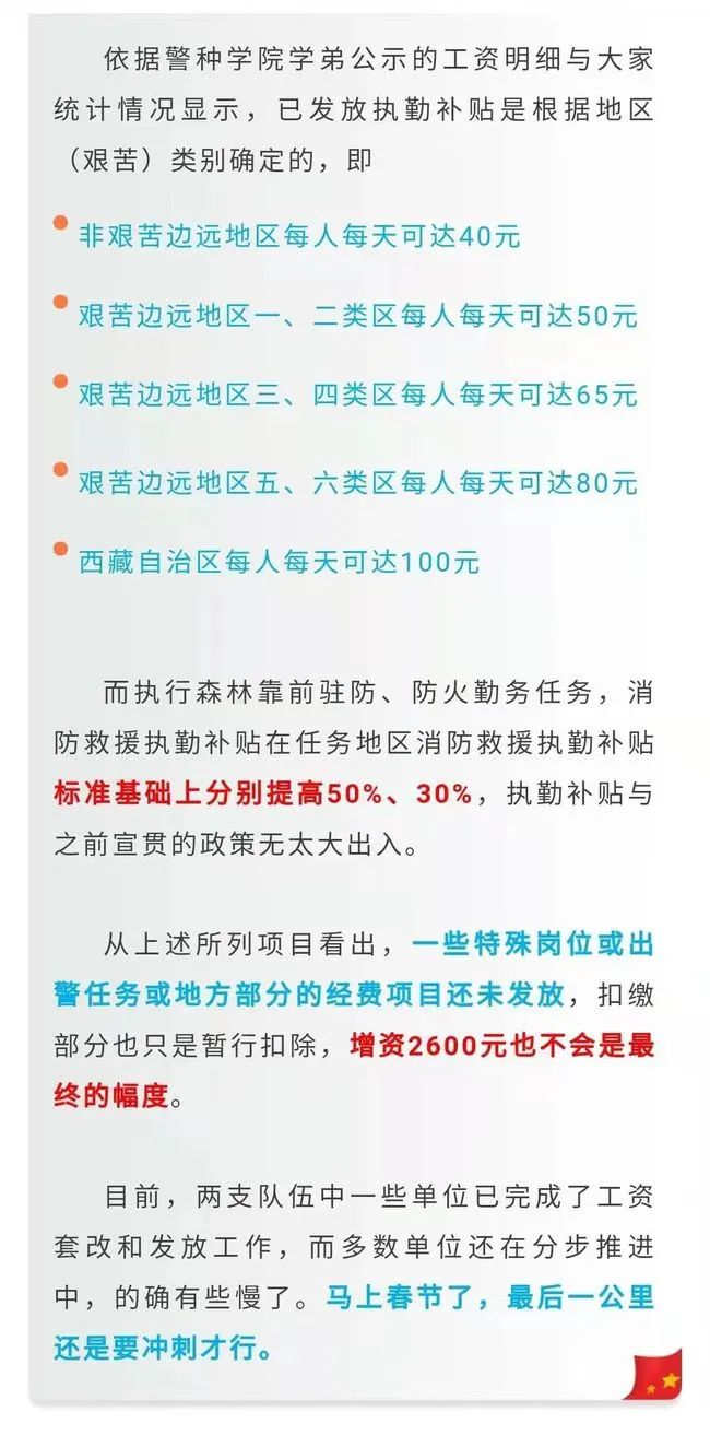 沈阳同城助手 消防员套改新工资明细，涨了2000+多……