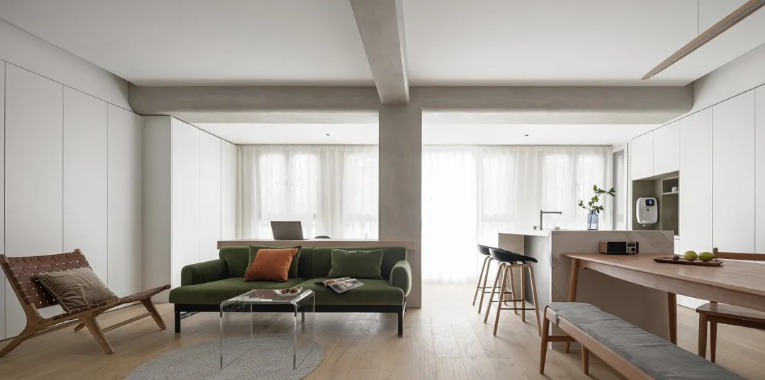 从独立空间到开放式设计,旨在传达家的温暖!