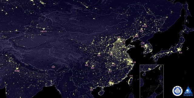 从太空看地球新年灯光秀啥样儿?快看!绝美风云卫星图来了