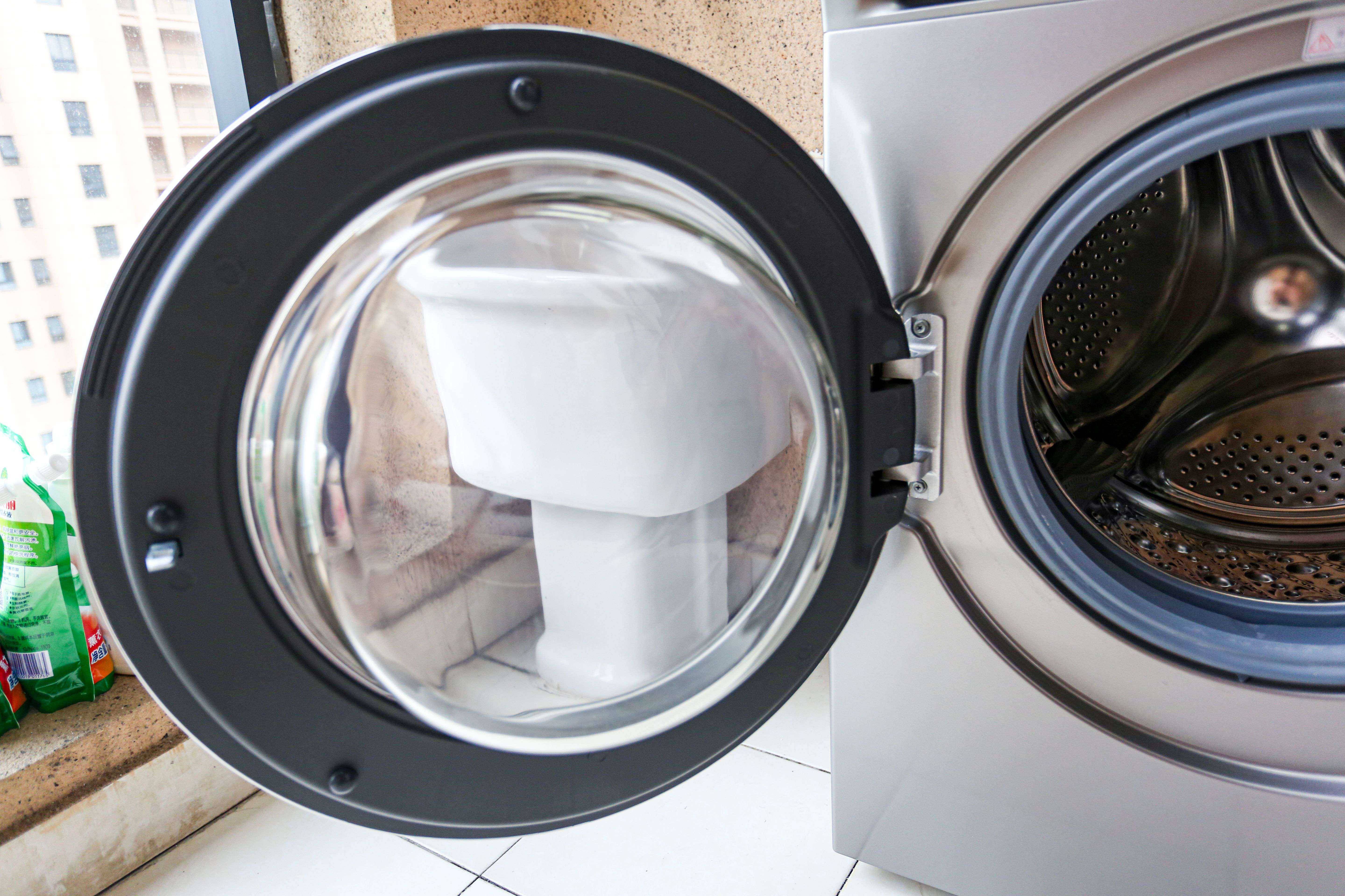 洗衣机|永磁DD直驱、微蒸烘干、除螨：海信HD1014FD蒸汽洗烘一体机测评