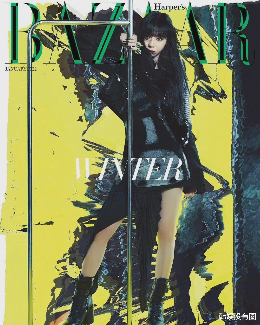 aespa|aespa登《时尚芭莎》1月刊封面：出道一年，拿下大奖+新人奖！