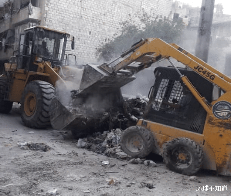 敘利亞重建：阿勒頗繼續清理廢墟，工程機械來自制造業大國-圖3