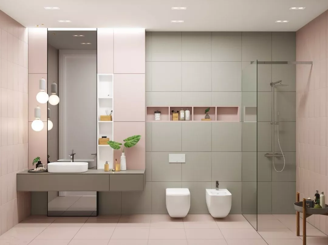 还装淋浴房?换成淋浴屏吧,不占空间还好看!