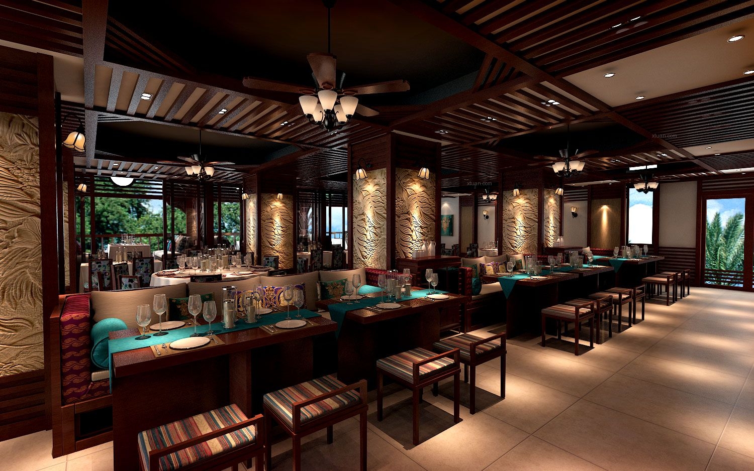 |【案例鉴赏】第七期 东南亚风格 自然与禅意的完美交融