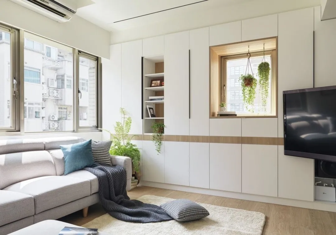 壁龛能满足收纳，同时提升颜值