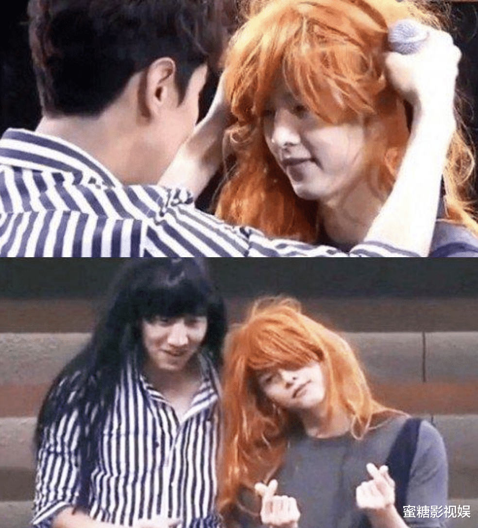 孔刘|孔刘想删掉上热搜的照片吧？娇羞捂裙子笑疯网友：条纹的！