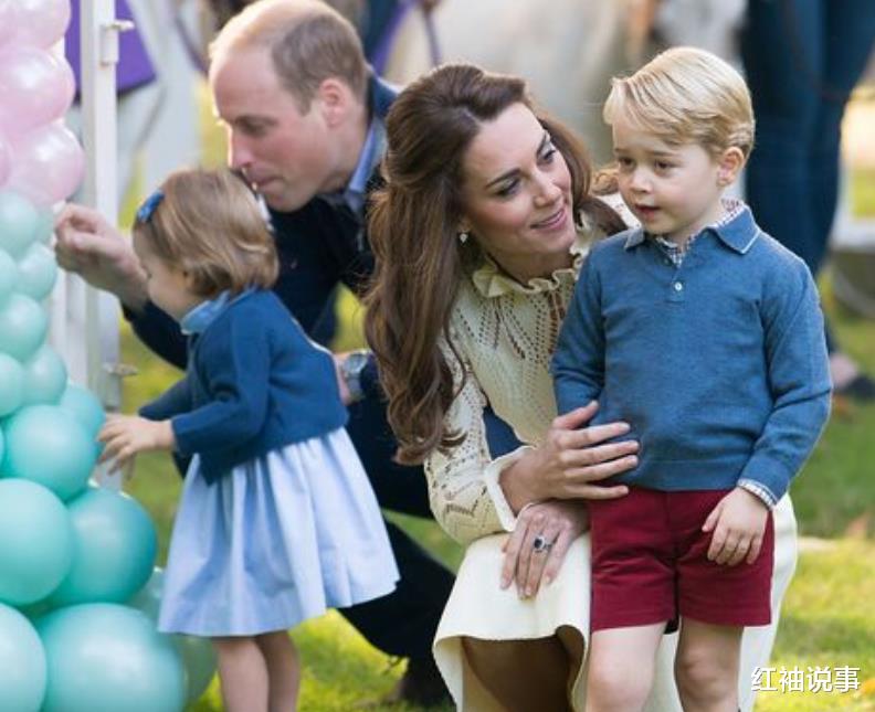 夏洛特公主|?凯特晒圣诞大合照，7岁夏洛特公主越来越美，简直是缩小版女王