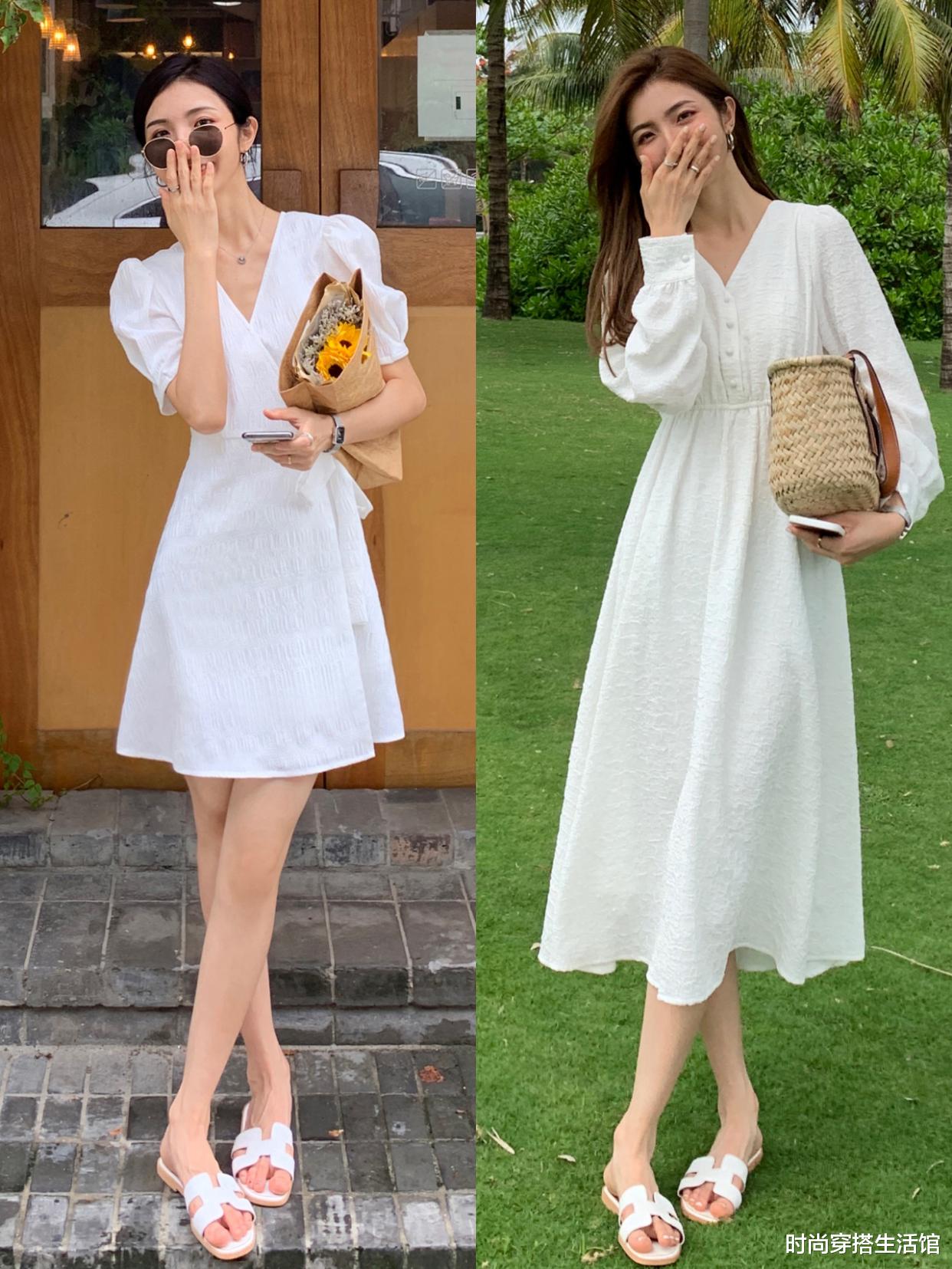 时尚穿搭生活馆|讲真的，30+女人立秋后这样穿连衣裙，出门简单又有气质