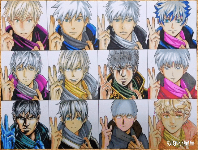 jojo|不同画风中的五条悟:鬼灭之刃里是大哥,火影画风秒变卡卡西