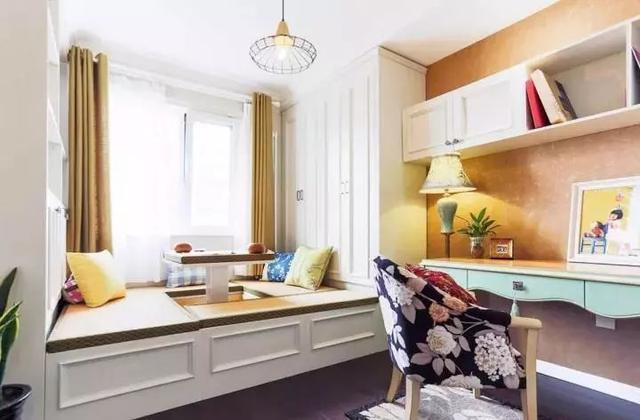 书桌一体柜组合案例,巧妙把小户型省出10㎡