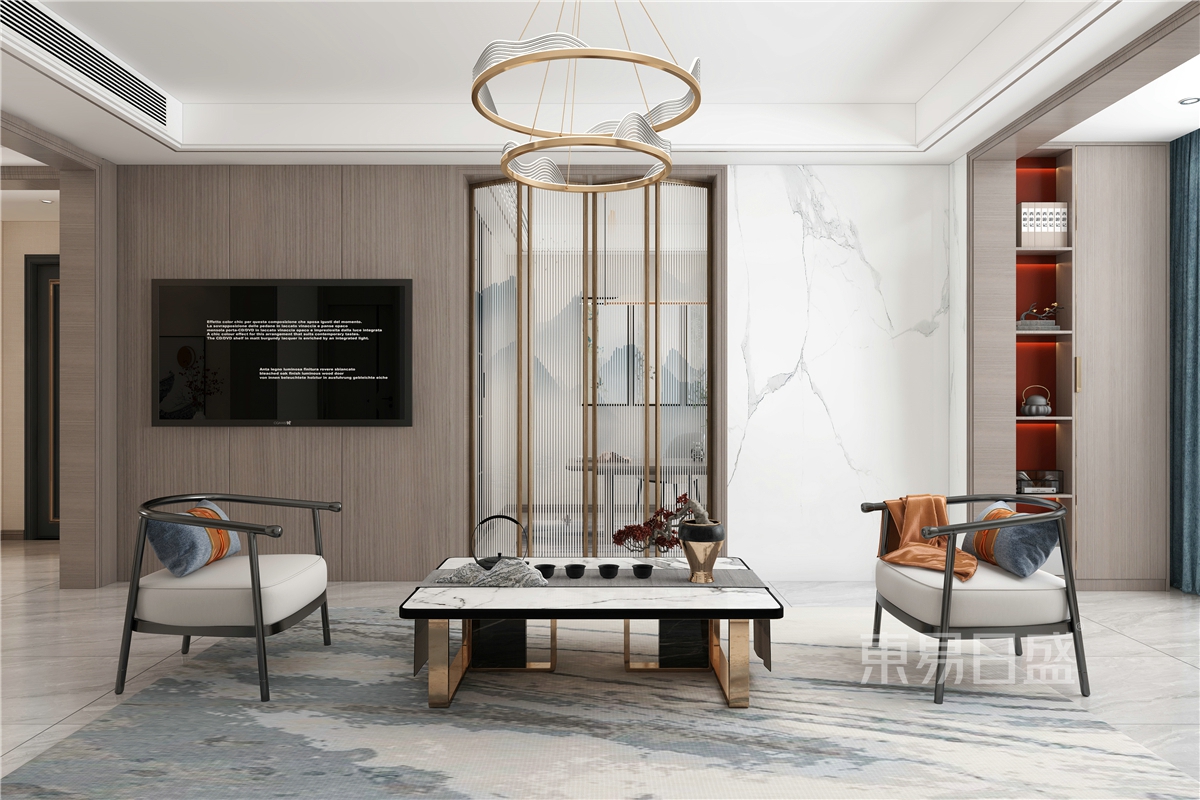 200m2新中式风格，就是这么有韵味