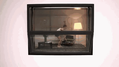 |一键把落地窗变成阳台，这玩意简直是小户型的福音啊~