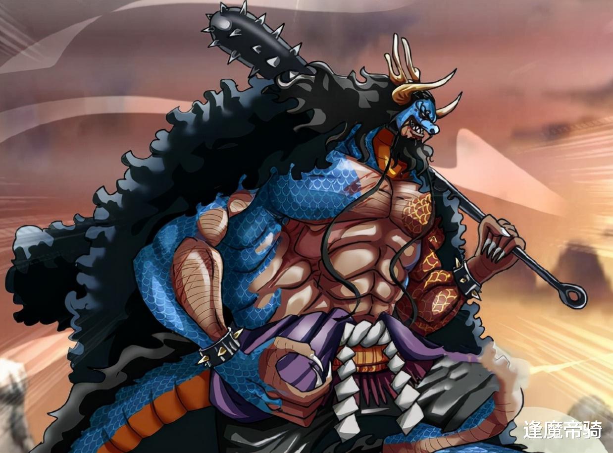 路飞|海贼王:凯多被打败已成定局,剩下的四皇大妈,谁还有一战之力?