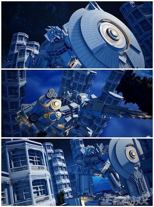 重装机犬|变形金刚联动国产仙侠游戏了？玩家大神玩坏建造系统，制造擎天柱