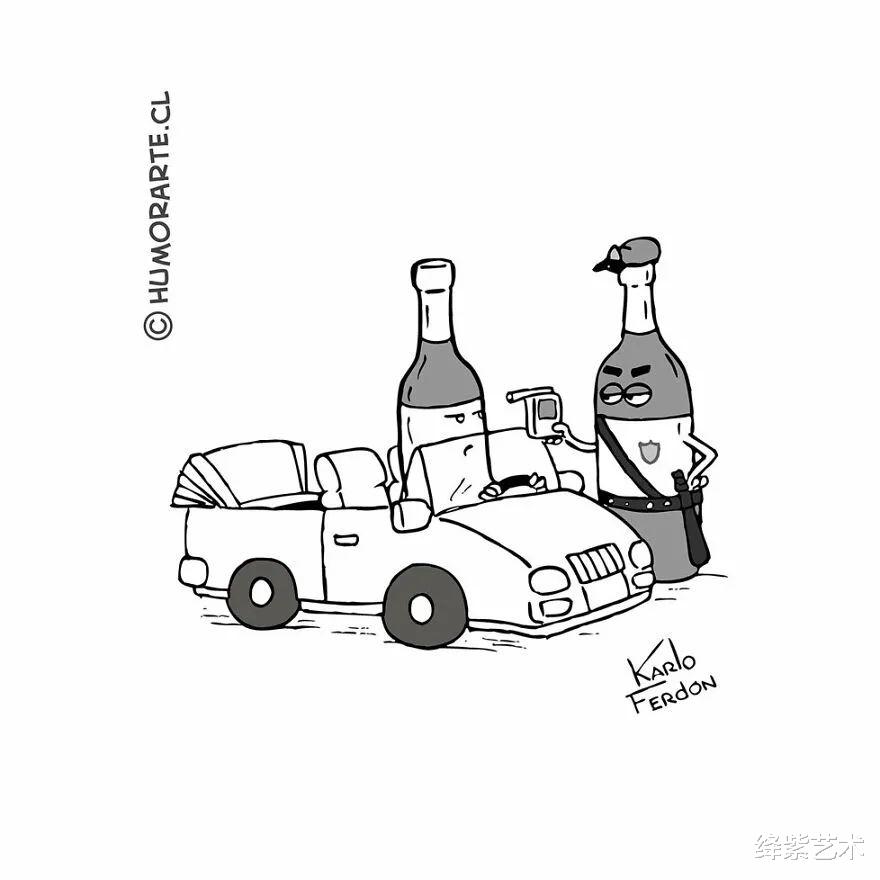 |20部极简主义漫画，黑与白之间，藏着复杂的寓意，没有人想看懂