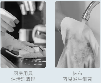 厨房湿巾，轻松去污有效除菌，当之无愧的厨房神器