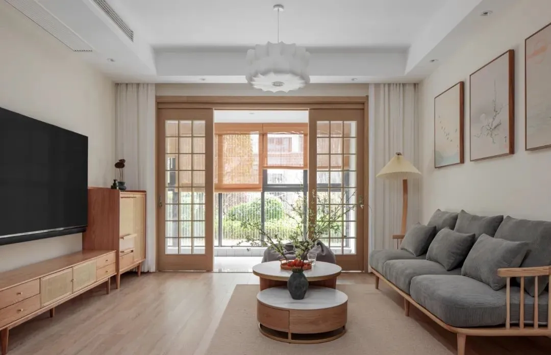 |113㎡自然原木风三居，去繁从简，回归生活本真！