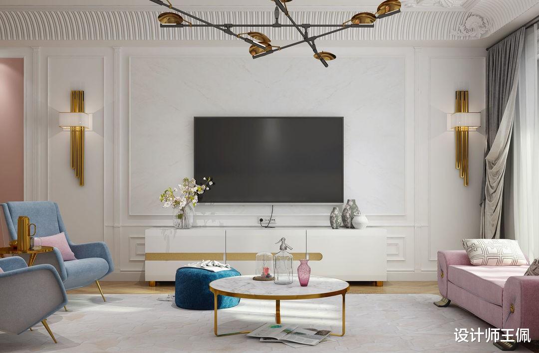 用粉白装点生活，温柔了岁月更温柔了你我，这才是家该有的样子