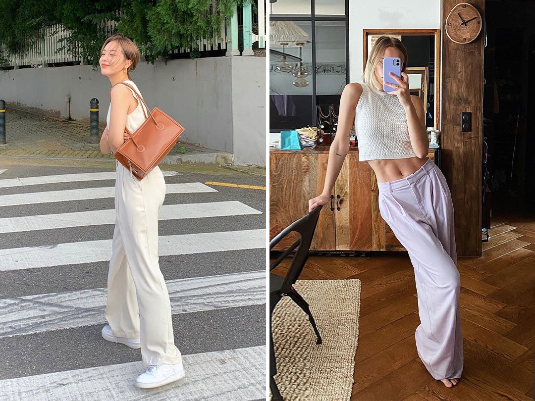 八只爪的猫 hold不住阔腿裤别硬穿，有人气质翻倍，有人邋遢显胖，你是哪种？