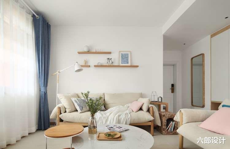 设计师|89㎡日式两居装出120㎡即视感，宽大客厅真舒适，三口之家超幸福