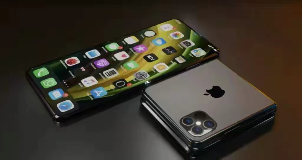iPhone|别等iphone13了，苹果首款iPhone Flip折叠屏手机，太惊艳了