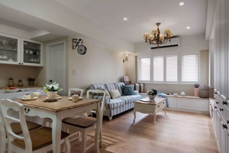 如果你看惯了美式和欧式风格，那么田园风将是个不错的选择