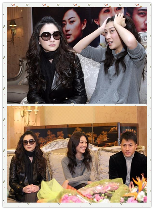 BiuVogue|应采儿虽然没李小冉白，穿的灰色服装也挺普通的，但笑容很抢镜