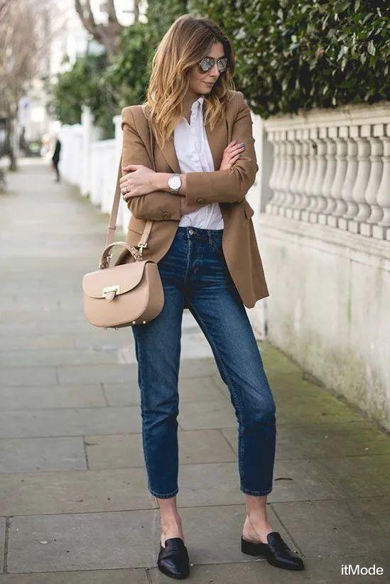 itMode|九分裤+平底鞋，才是早秋最潮搭配！