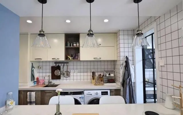 |82㎡清新北欧风，两室一厅户型，完工效果超赞！