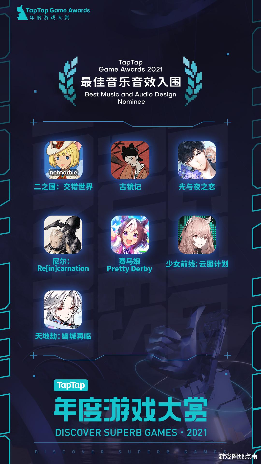 369|玩家票选开启，专业奖项发布，2021TapTap年度大赏见证好游戏