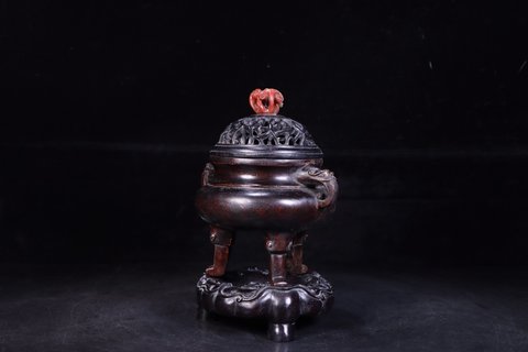 沉香木|老沉香木雕香薰