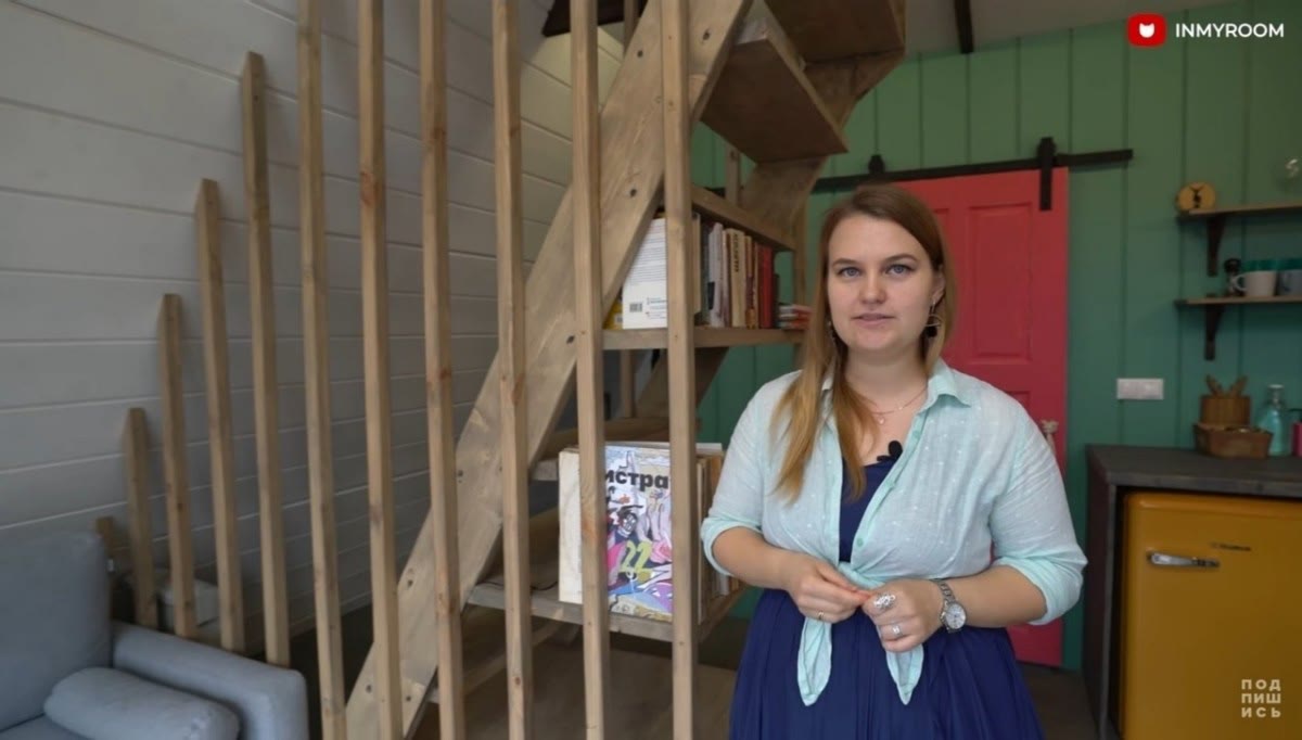 |这套奇葩三角形迷你屋,女主花了7万爆改,简直是设计界的教科书