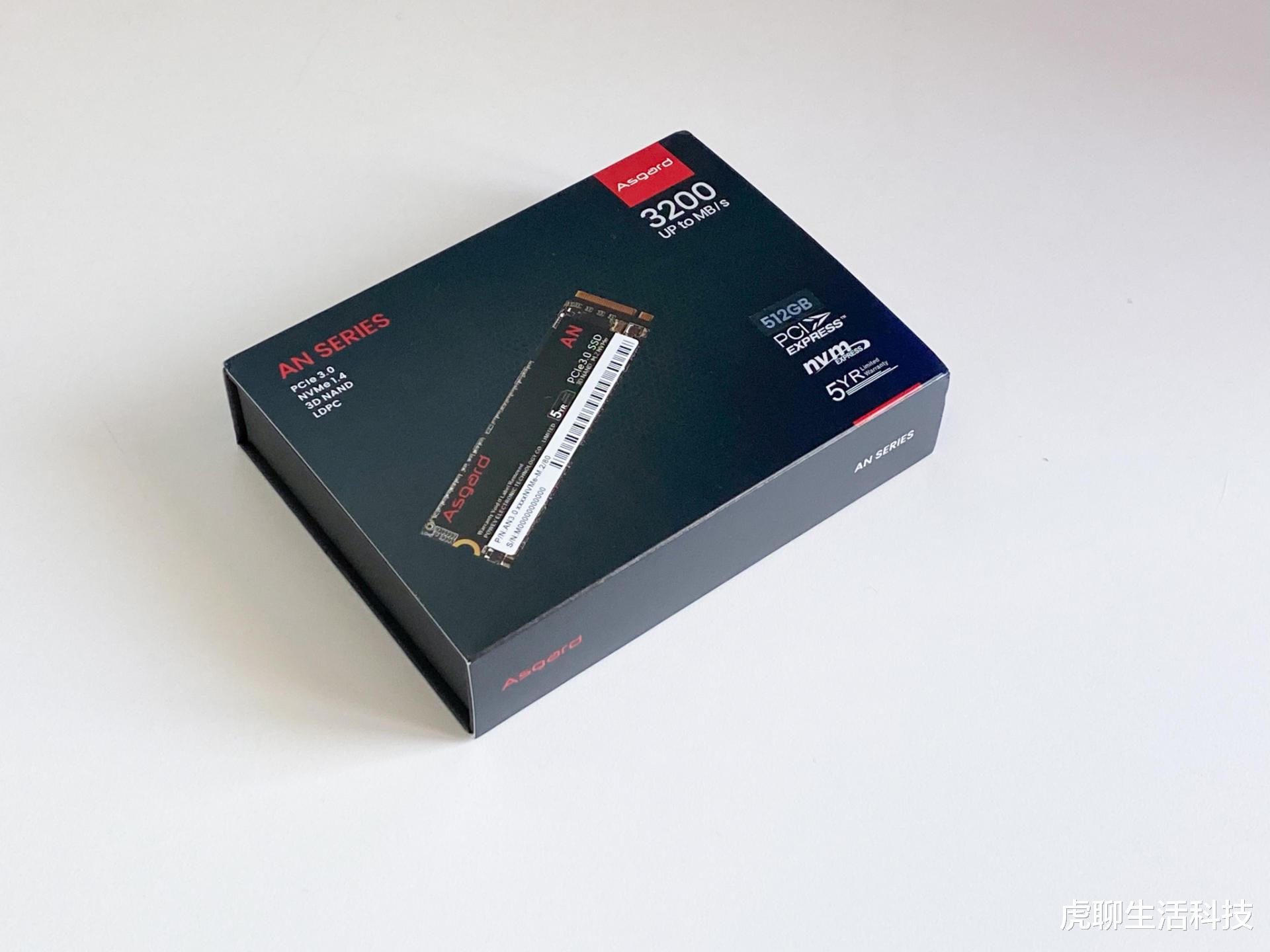 vivo|低价高性能国产方案黑科技新品硬盘，阿斯加特AN 3.0 NVMe SSD实测