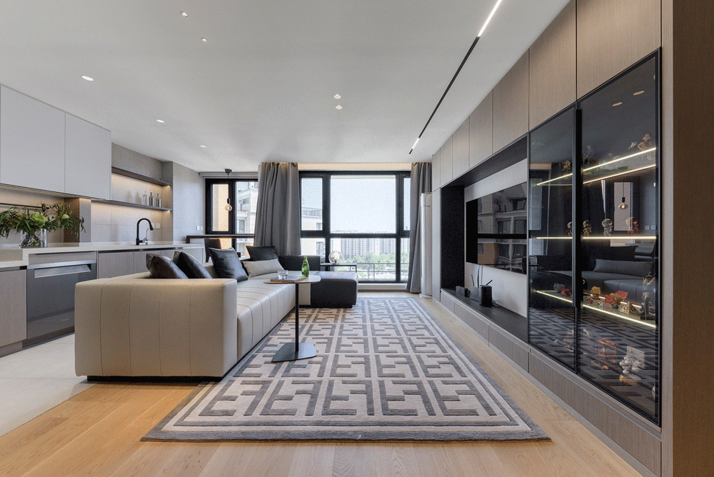 装修设计:开放式厨房,收纳型走廊,主卧改套房