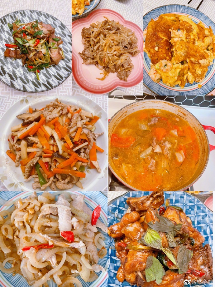 林心如|林心如下厨为女儿做美食,小海豚声音意外出镜,喊“拔拔”超甜