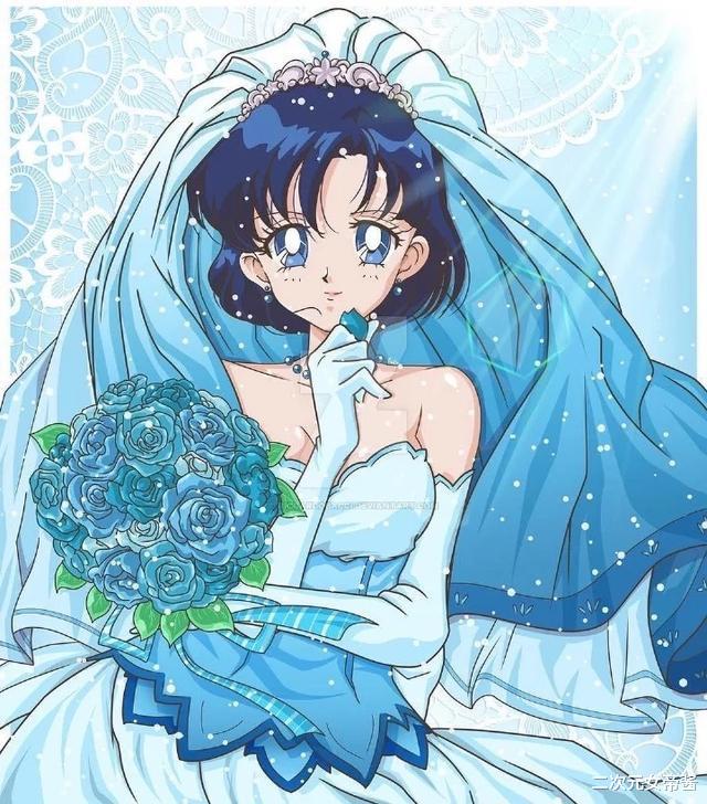美少女战士|穿婚纱的《美少女战士》，月野兔充满少女心，天王遥最惊艳