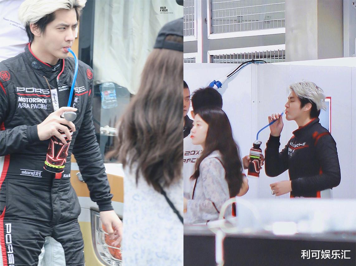 邓伦|受都美竹爆料影响，吴亦凡参加赛车活动时满面愁容，疑似状态不佳