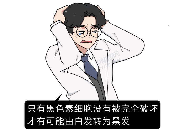 39健康网|长出来的白发，还能变黑吗？中医、西医2种方法，“养”出乌发